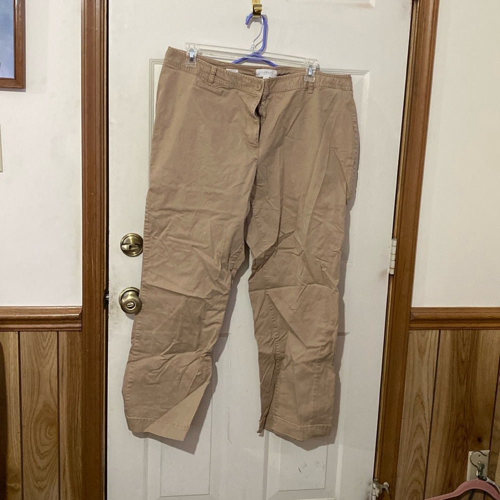 Talbots Woman Tan Jeans 20W
